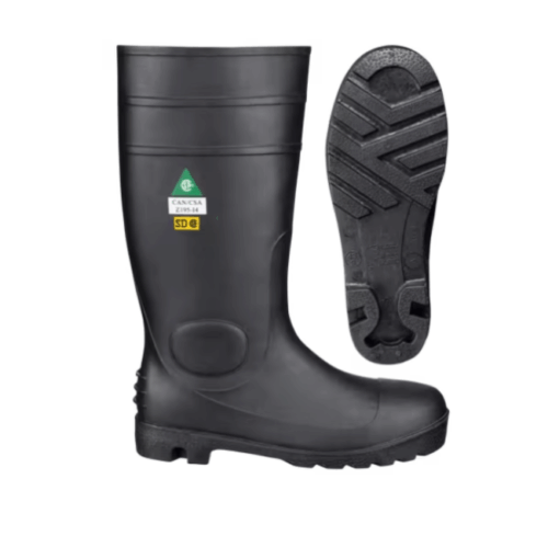 Steel Toe/Plate PVC Boot
