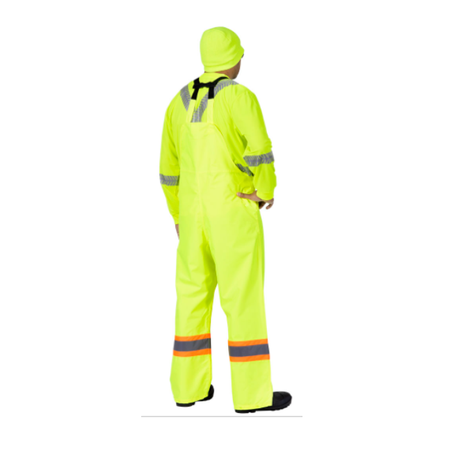 The Rock Hi-Vis PU-Coated 300D Oxford Poly Bib Pants - Image 5