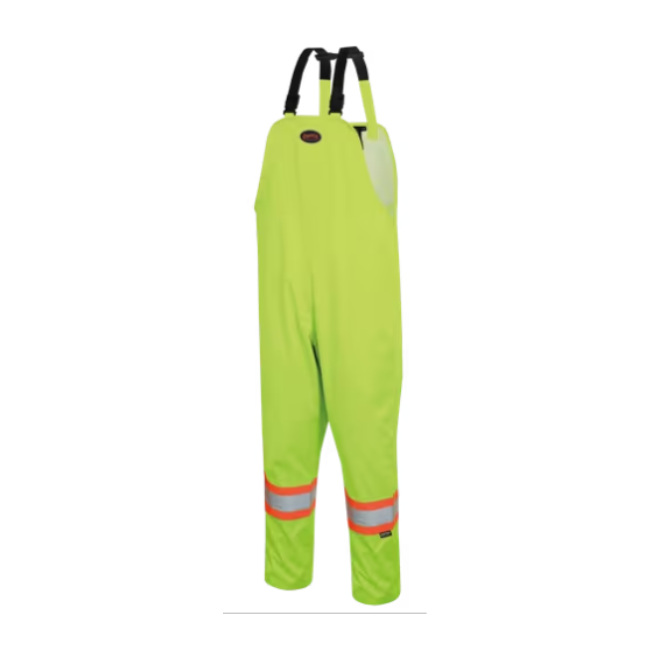 The Rock Hi-Vis PU-Coated 300D Oxford Poly Bib Pants