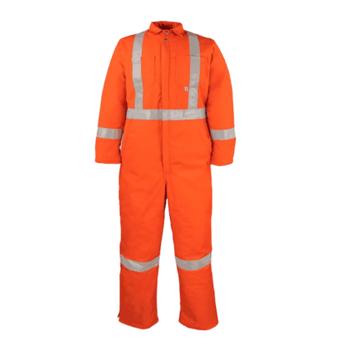 Premium Twill Insulated Coverall with Reflective Material