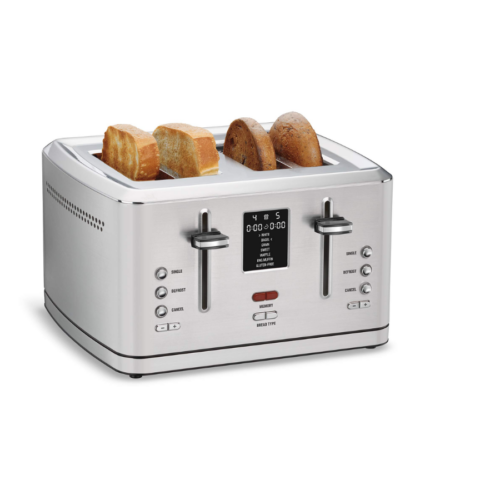 4 Slice Digital Toaster with Memory Set Feature